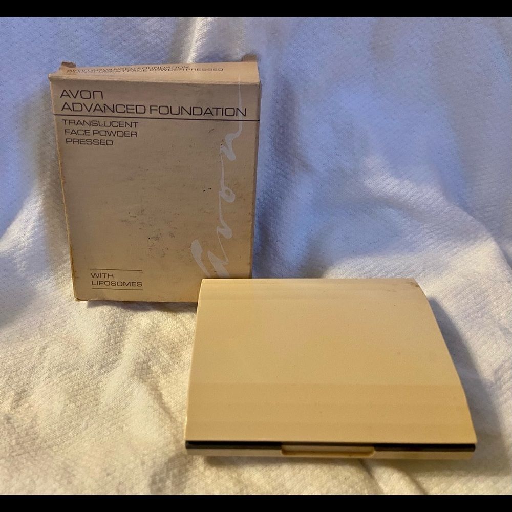 1991 Avon Advanced Foundation Pressed Powder Deep - Picture 5 of 5